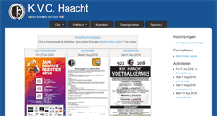 Desktop Screenshot of kvchaacht.be
